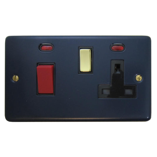 Contour Blue Cooker Socket