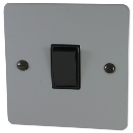 Flat Light Grey 1 Gang Switch Switch