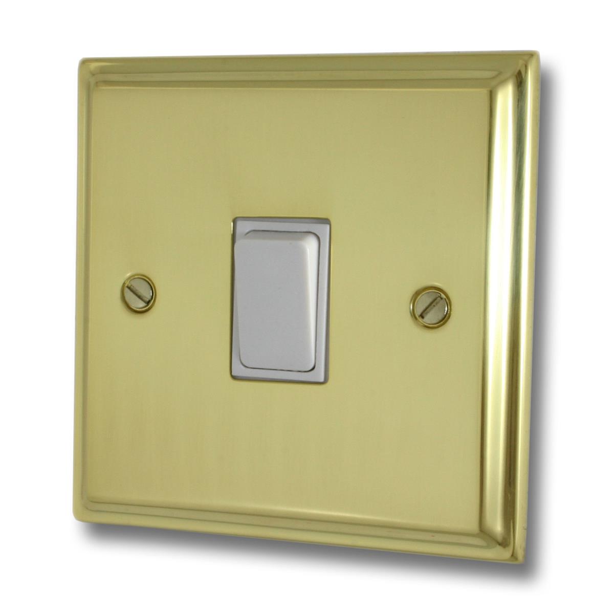 Deco Polished Brass Intermediate Switch