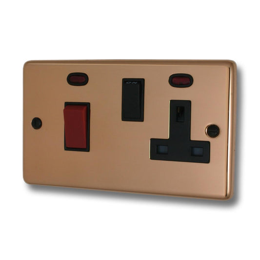 Contour Bright Copper Cooker Socket