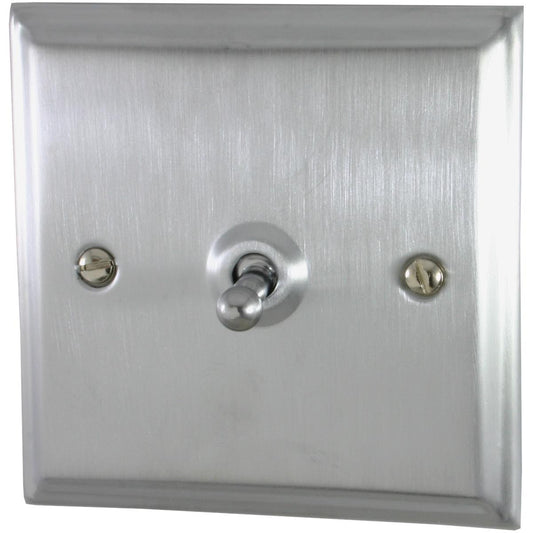 Deco Satin Chrome Intermediate Toggle