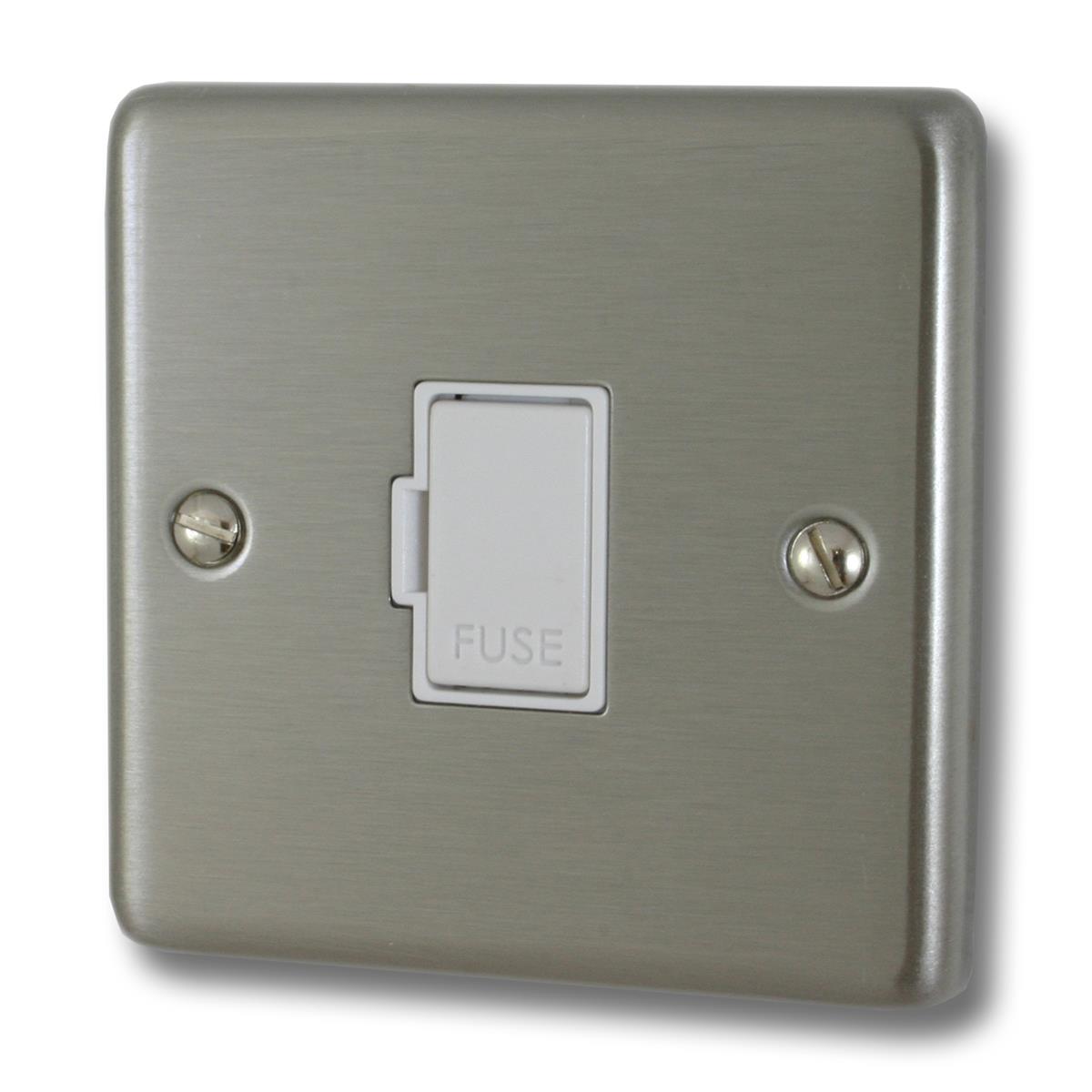 Contour Brushed Steel Unswitched Spur