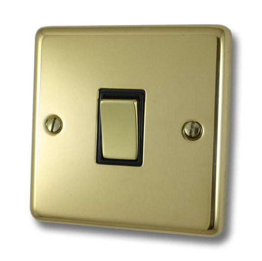 Contour Polished Brass Intermediate Switch