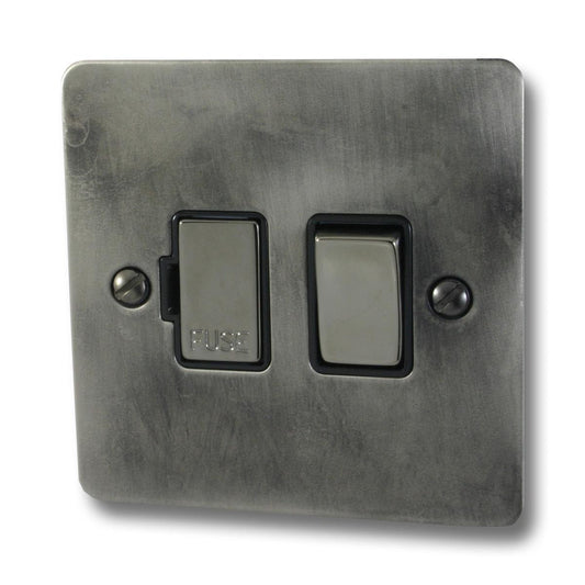 Flat Slate Effect Switch Fused Spur