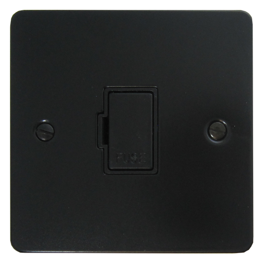 Flat Black Unswitched Spur