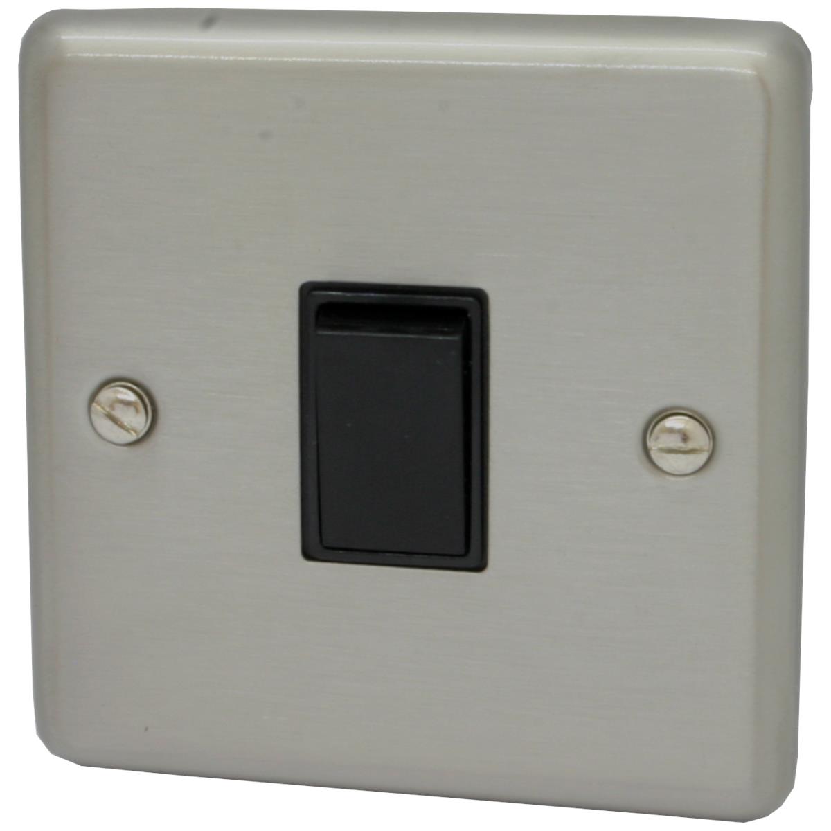 Contour Brushed Steel Intermediate Switch