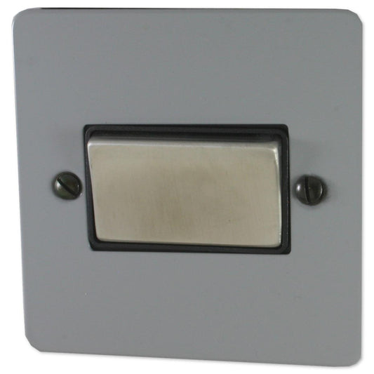 Flat Light Grey Fan Isolator