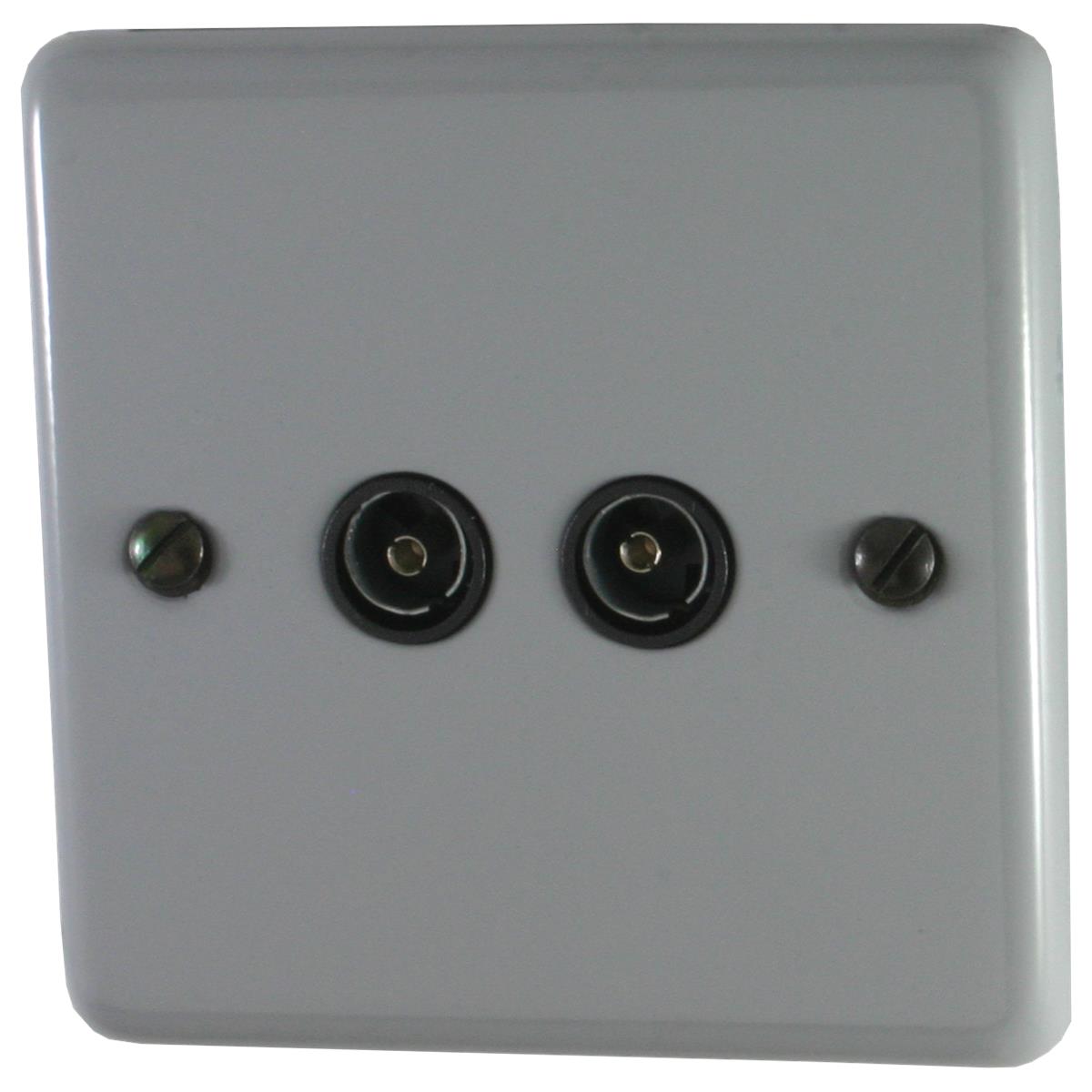 Contour Light Grey Twin Tv Point