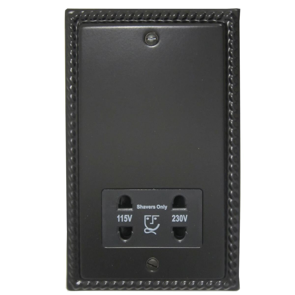 Monarch Flat Black Shaver Socket