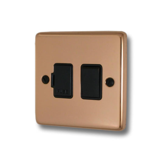 Contour Bright Copper Switched Fuse Spur (Black Switch)