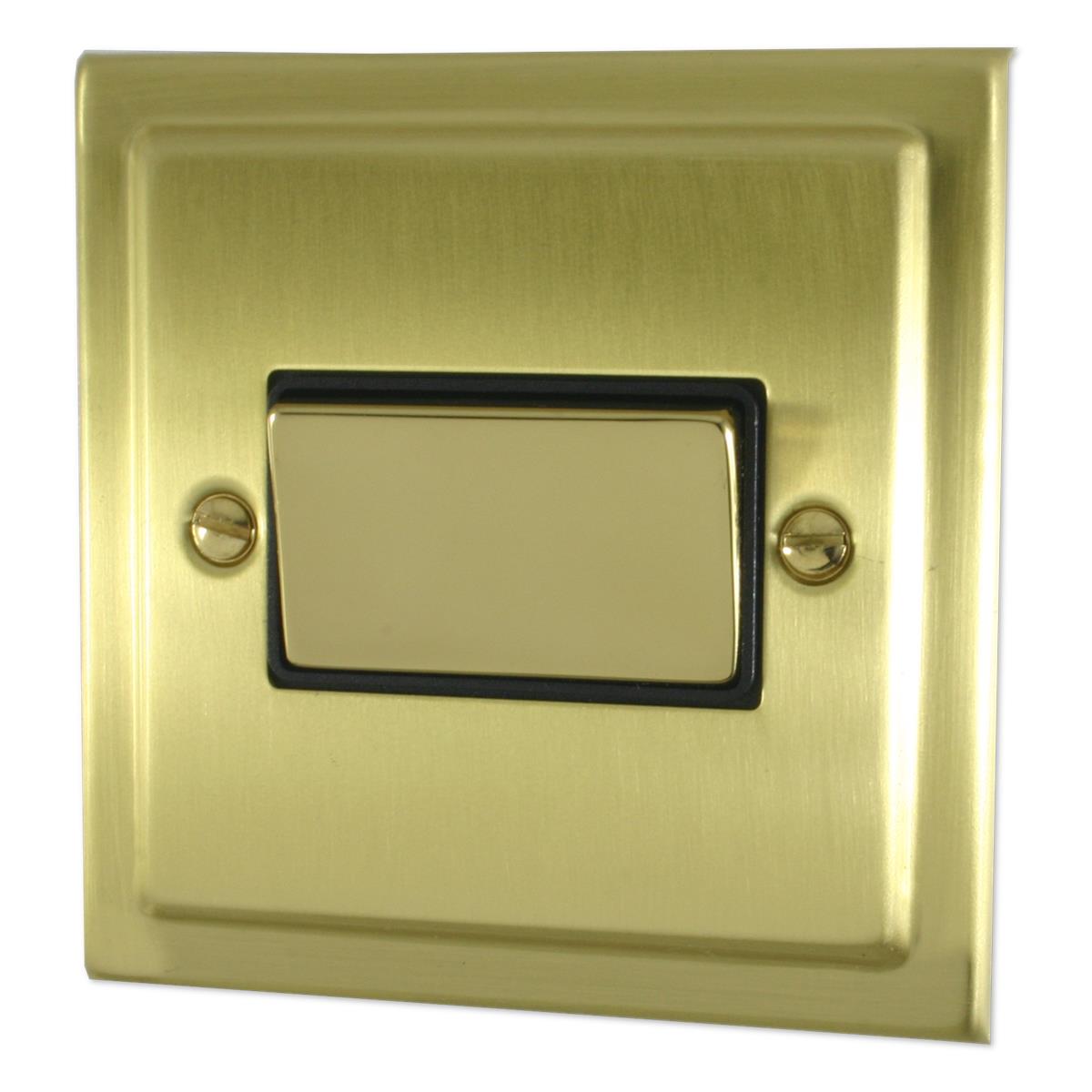 Trimline Satin Brass Fan Isolator