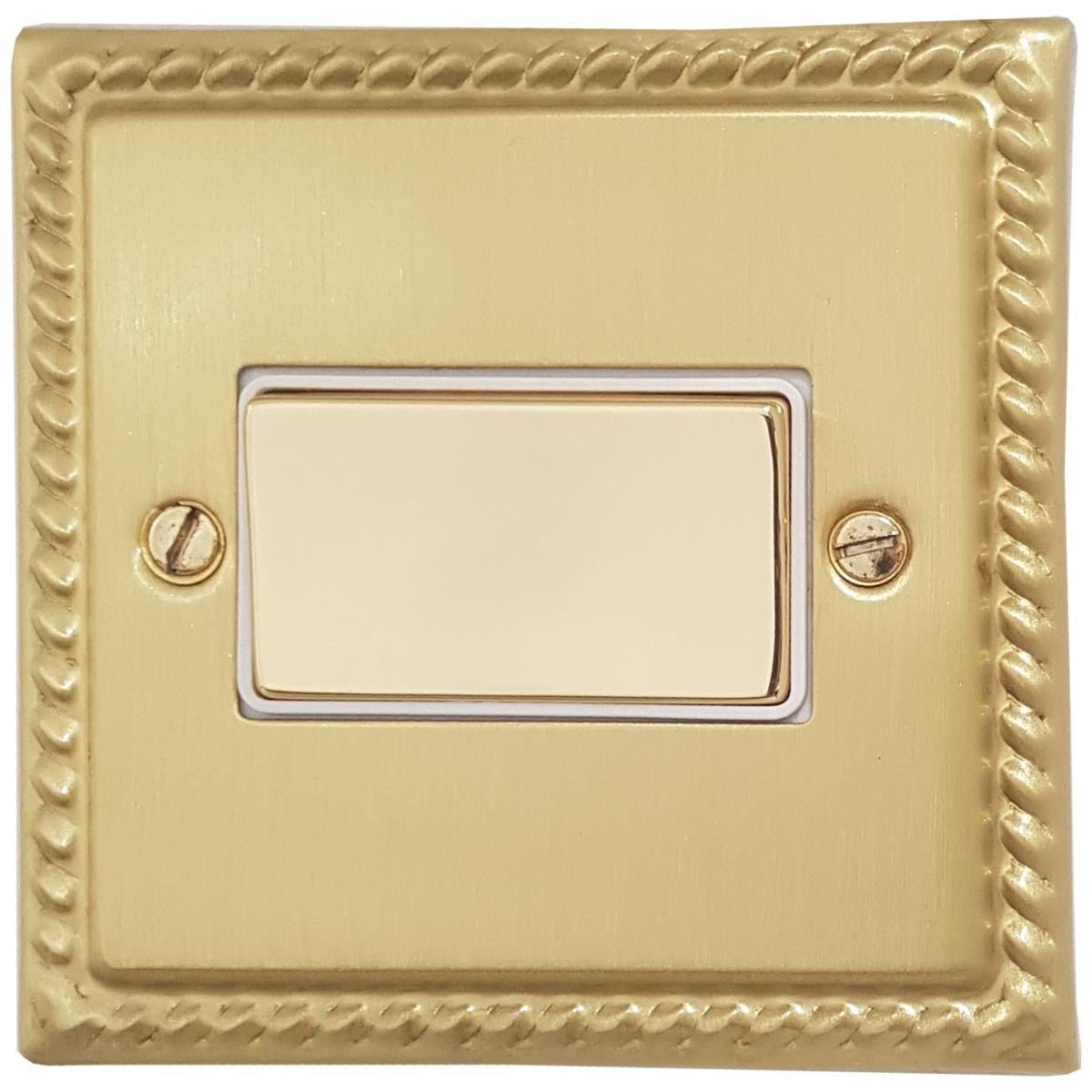 Monarch Satin Brass Fan Isolator