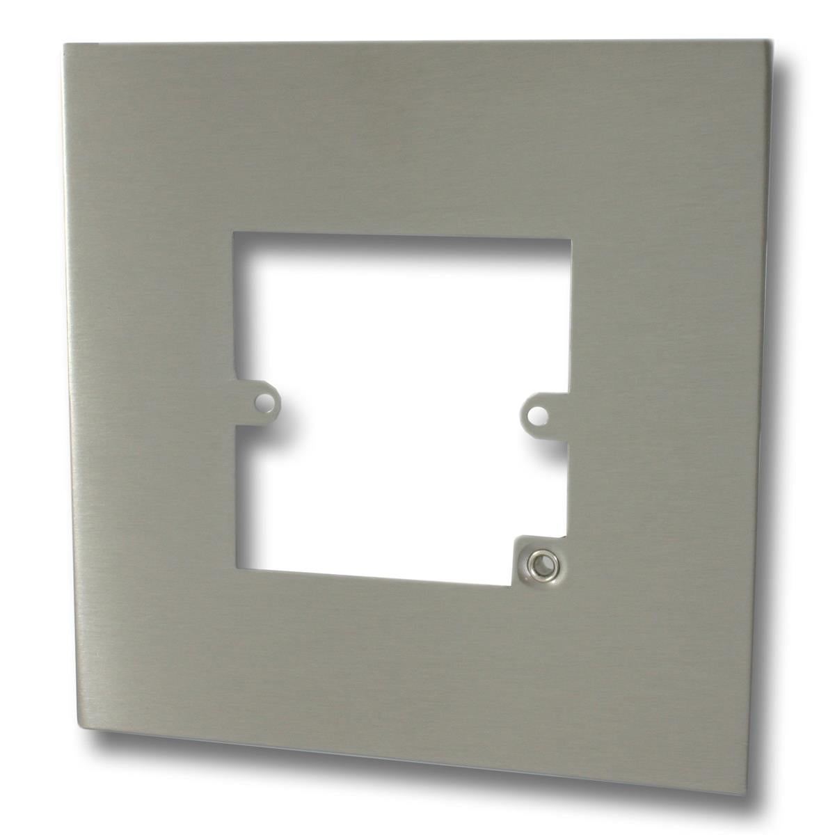 Single Brushed Steel Finger Plate