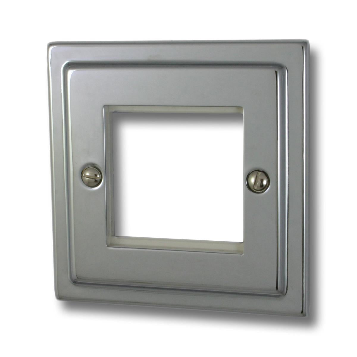 Trimline Polished Chrome 2 Module Data Plate