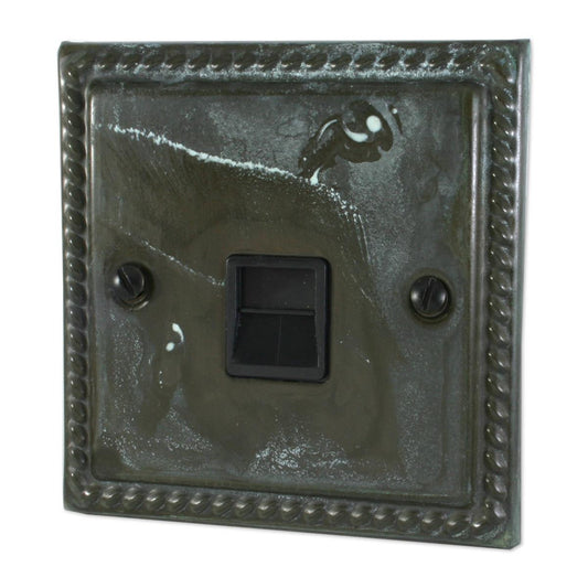 Monarch Verdigris Telephone Primary Socket (Black Insert)