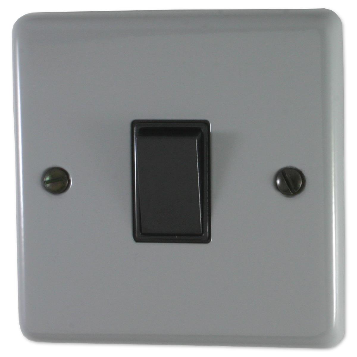 Contour Light Grey 1 Gang 2 Way Switch