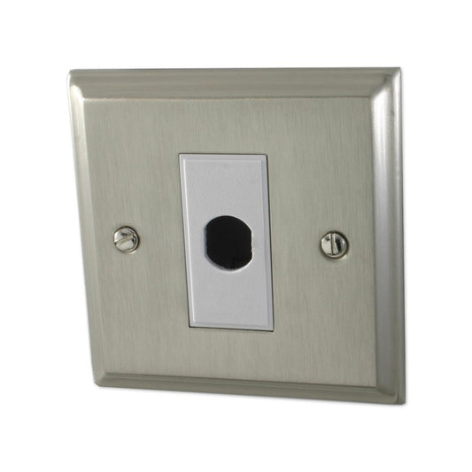 Deco Satin Nickel Flex Outlet