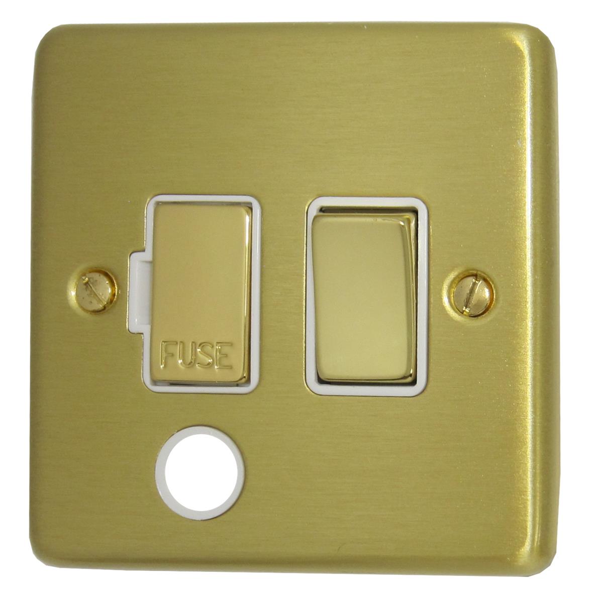 Contour Satin Brass Swt. Fused Spur & F/Out