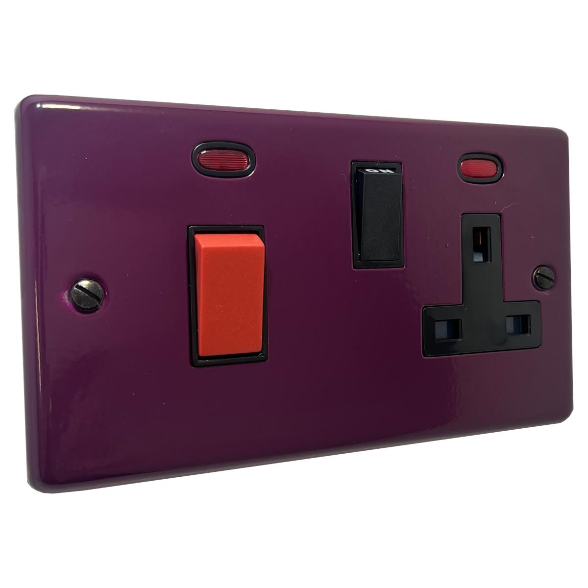 Contour Purple Cooker Socket