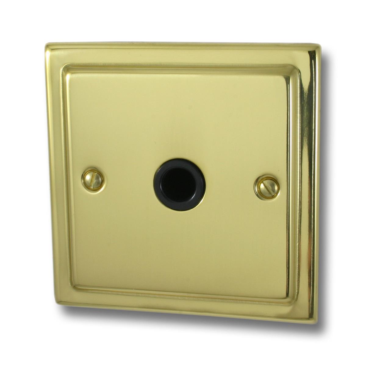 Trimline Polished Brass Flex Outlet