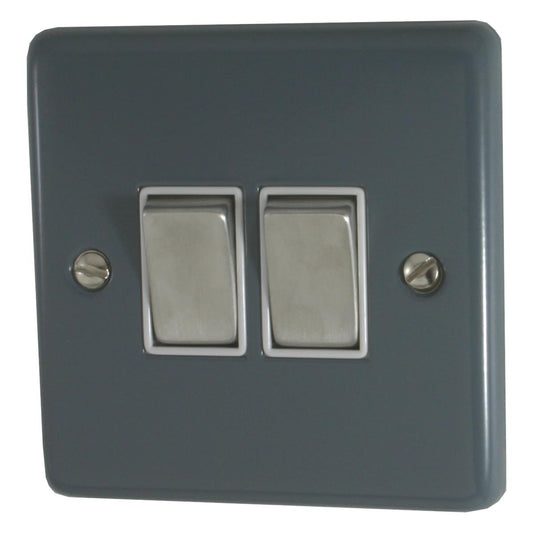 Contour Dark Grey 2 Way Switch