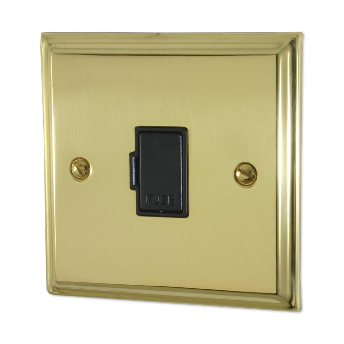 Deco Polished Brass  Unswitched Spur