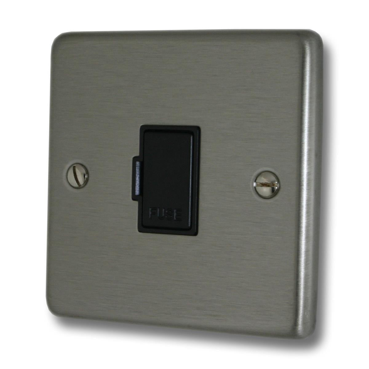 Contour Brushed Steel Unswitched Spur