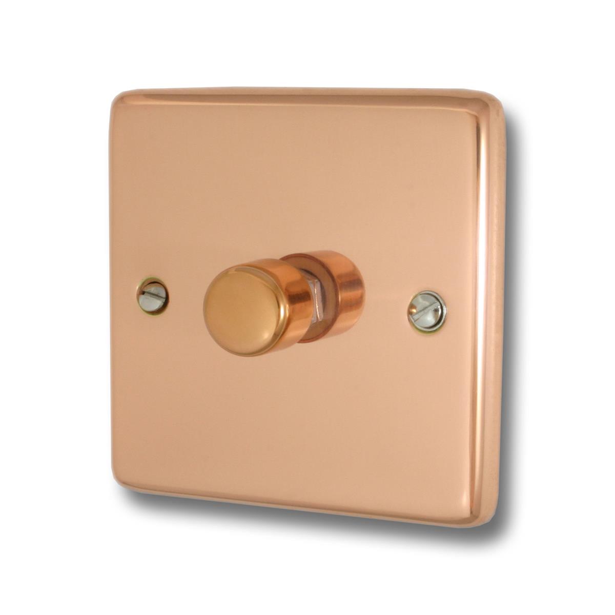 Contour Bright Copper 1 Gang Dimmer