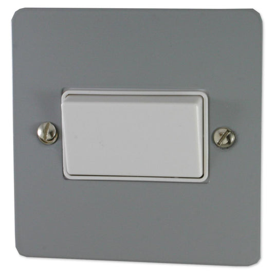 Flat Light Grey Fan Isolator