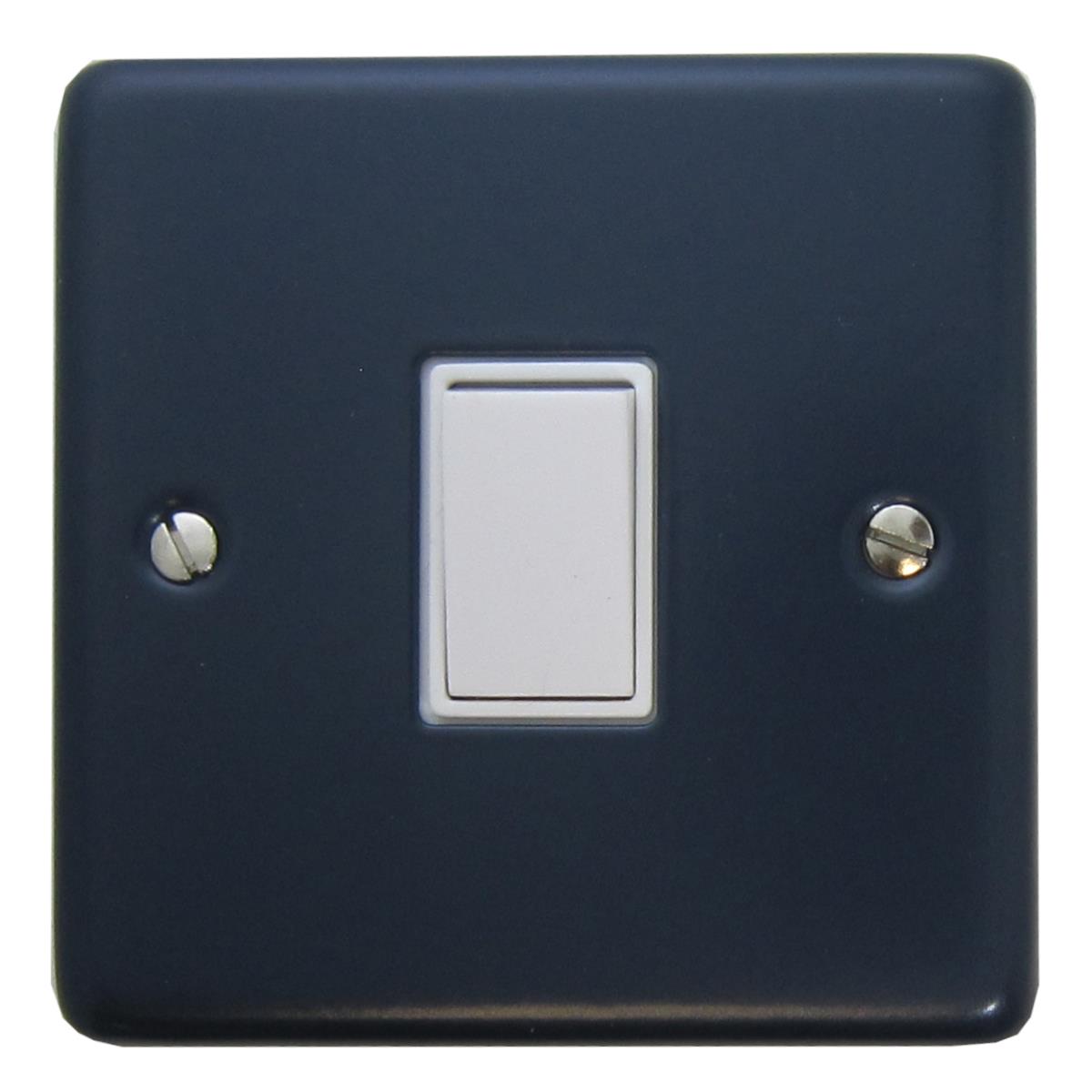 Contour Blue 1 Gang Switch